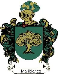 Escudo del apellido Mariblanca