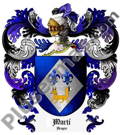 Escudo del apellido Martí
