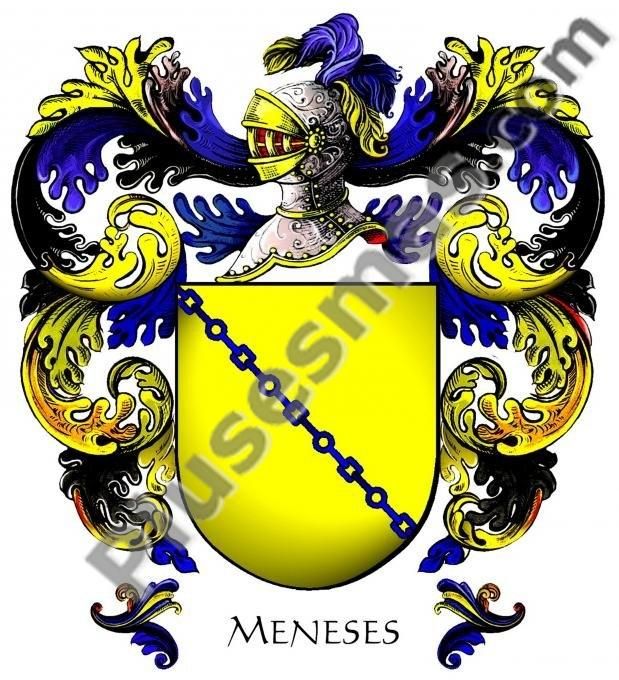 Escudo del apellido Meneses