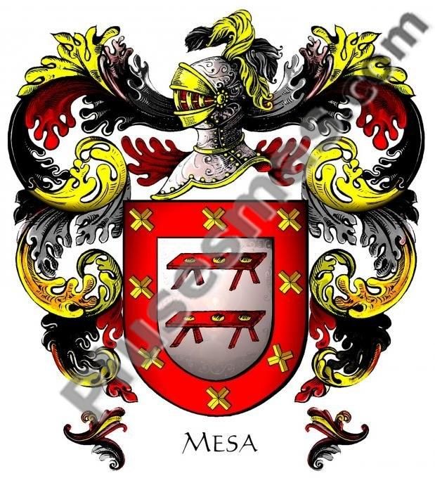 Escudo del apellido Mesa