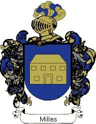 Escudo del apellido Millas