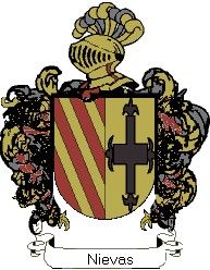 Escudo del apellido Nievas