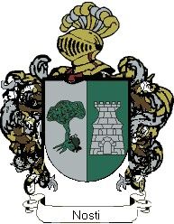 Escudo del apellido Nosti