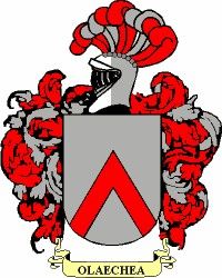 Escudo del apellido Olaechea
