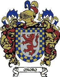 Escudo del apellido Oñoro
