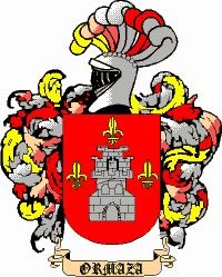 Escudo del apellido Ormaza