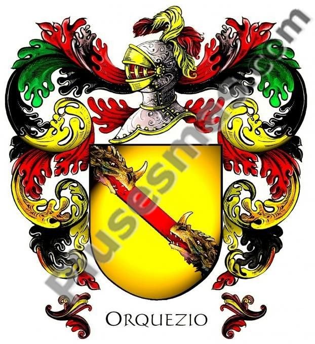 Escudo del apellido Orquezio