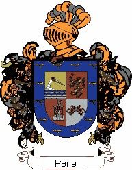 Escudo del apellido Pane
