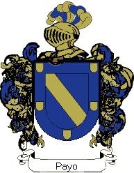 Escudo del apellido Payo