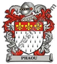 Escudo del apellido Phaou