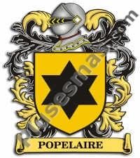 Escudo del apellido Popelaire