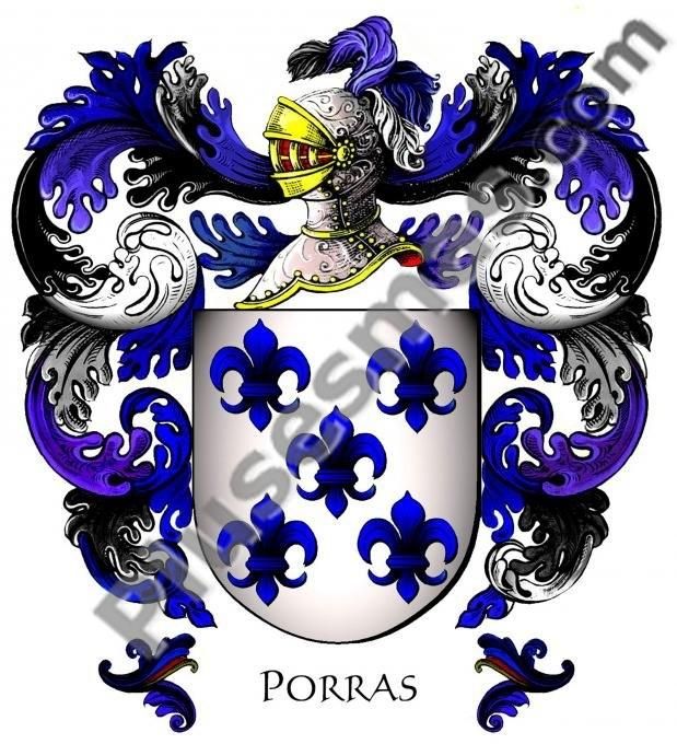 Escudo del apellido Porras