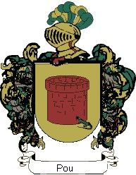 Escudo del apellido Pou