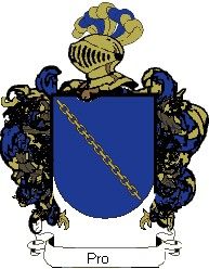 Escudo del apellido Pro