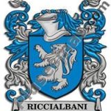 Escudo del apellido Riccialbani