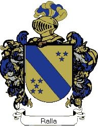 Escudo del apellido Ralla