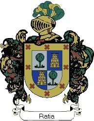 Escudo del apellido Ratia