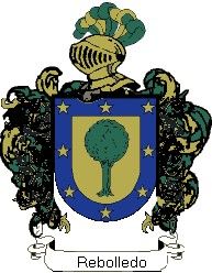 Escudo del apellido Rebolledo