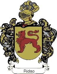 Escudo del apellido Ridao