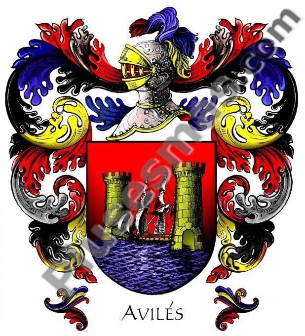Escudo del apellido Avilés
