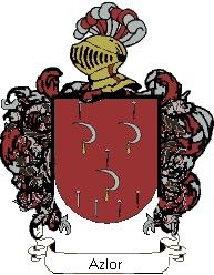 Escudo del apellido Azlor