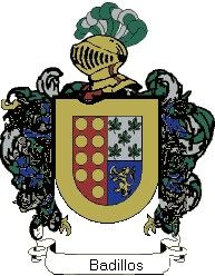 Escudo del apellido Badillos