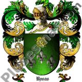 Escudo del apellido Rosas