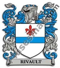 Escudo del apellido Rivault