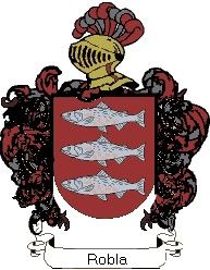 Escudo del apellido Robla