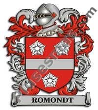 Escudo del apellido Romondt