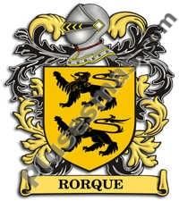 Escudo del apellido Rorque