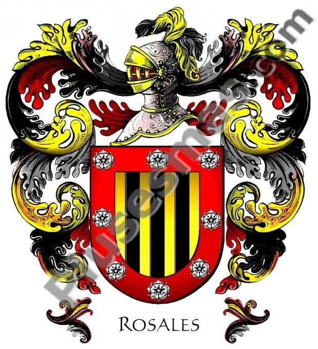 Escudo del apellido Rosales