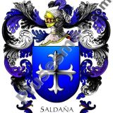 Escudo del apellido Saldaña
