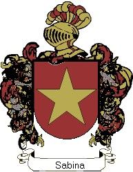 Escudo del apellido Sabina