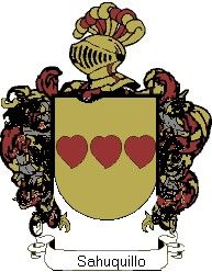 Escudo del apellido Sahuquillo
