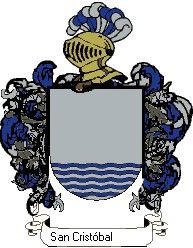 Escudo del apellido San cristóbal