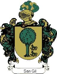 Escudo del apellido San gil