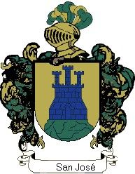 Escudo del apellido San josé