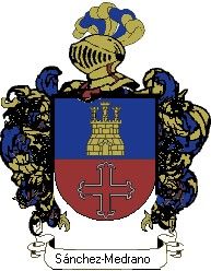 Escudo del apellido Sánchez-medrano