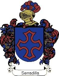Escudo del apellido Serradilla