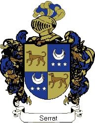 Escudo del apellido Serrat