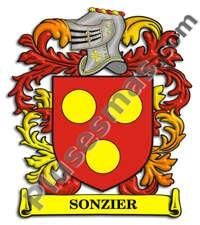 Escudo del apellido Sonzier