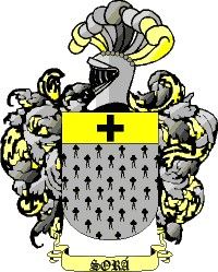 Escudo del apellido Sora