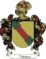 Escudo del apellido Tabayo