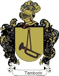 Escudo del apellido Tamborín