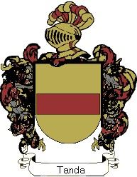 Escudo del apellido Tanda