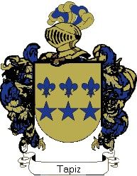Escudo del apellido Tapiz