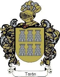 Escudo del apellido Tarán