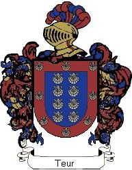 Escudo del apellido Teur