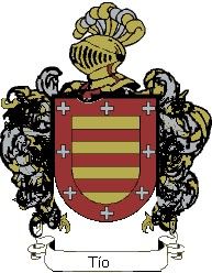 Escudo del apellido Tío